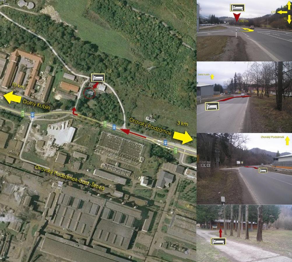 Turisticka Ubytovna Forgac Oravsky Podzamok Exterior foto